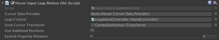 LeapMotionOld Component